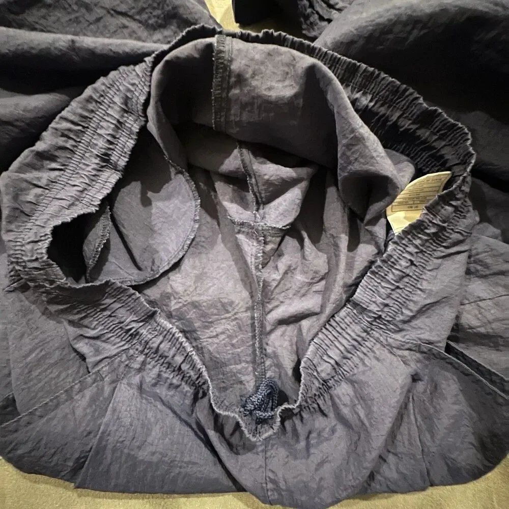 Vintage 90s Nike Track Pants Mens M Windbreaker Lightweight Drawstring Track